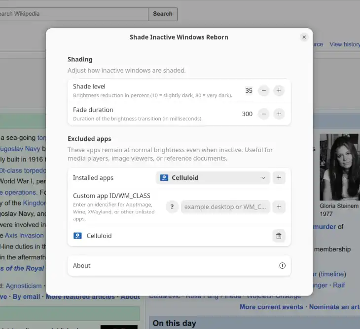 Shade Inactive Windows Reborn