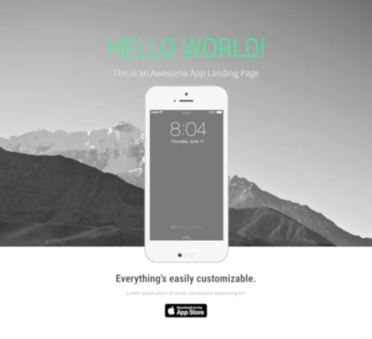Landy Bootstrap 5